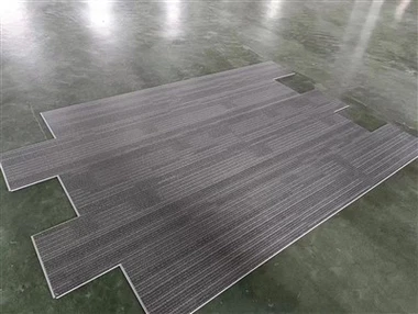 Lloriau spc dan do luxuy cyfanwerthol 4mm 5mm 6mm 7mm wedi'i addasu